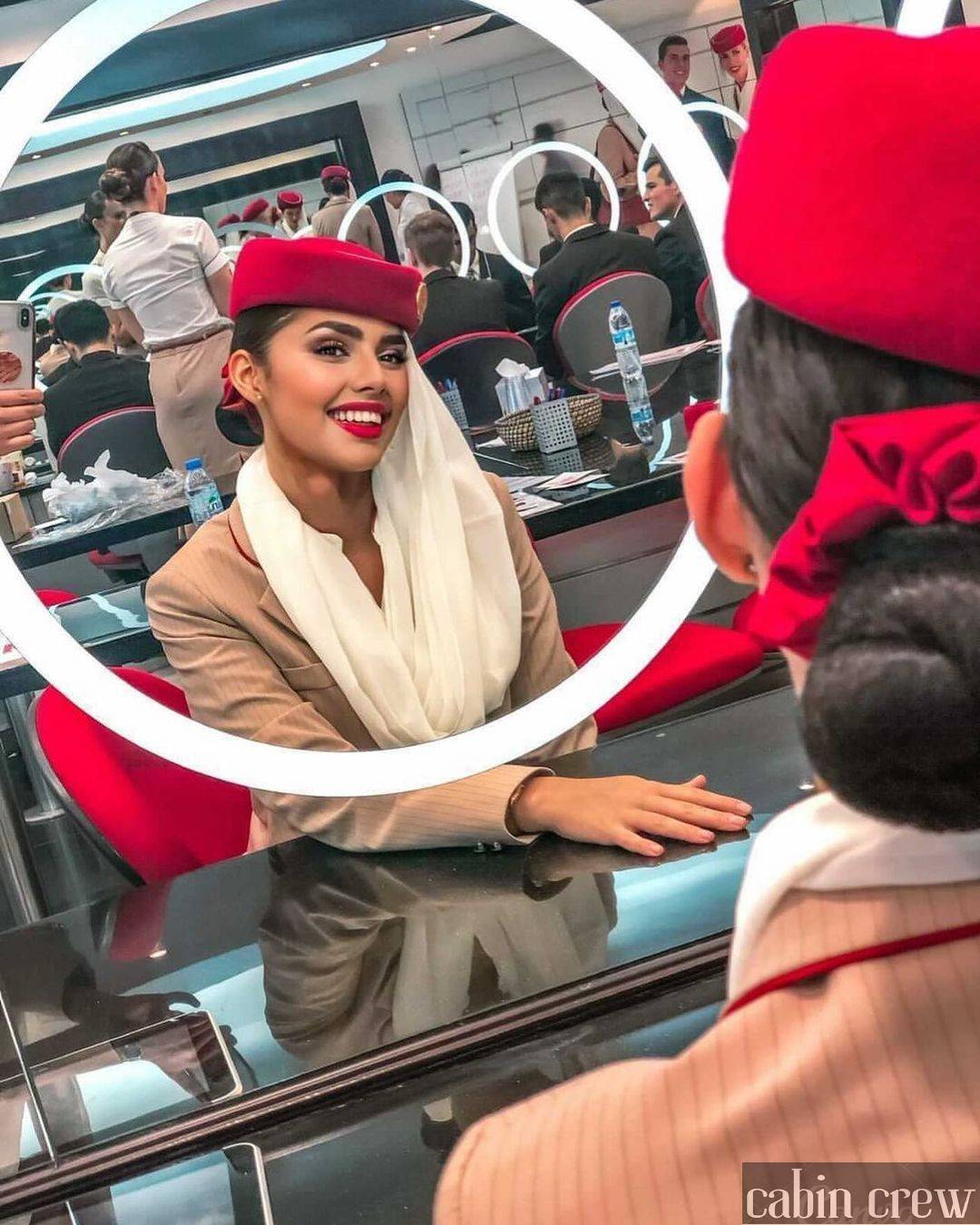 The Emirates Cabin Crew